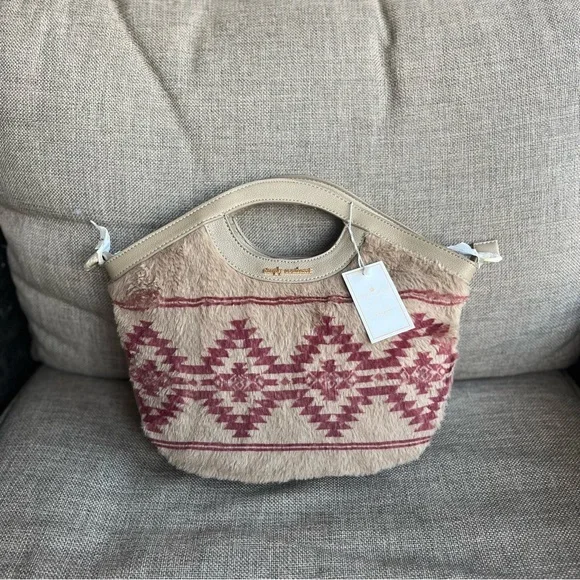 Simply Southern Aztec Clutch Bag Purse - Picture 2 of 8